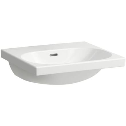 LAUFEN LUA washbasin 50 x 46 cm without tap hole, with overflow H8100810001091
