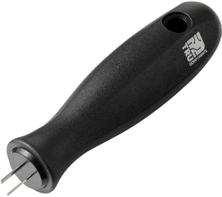 TRU COMPONENTS Geleiderbaanonderbreker Zwart Inhoud: 1 stuk(s)