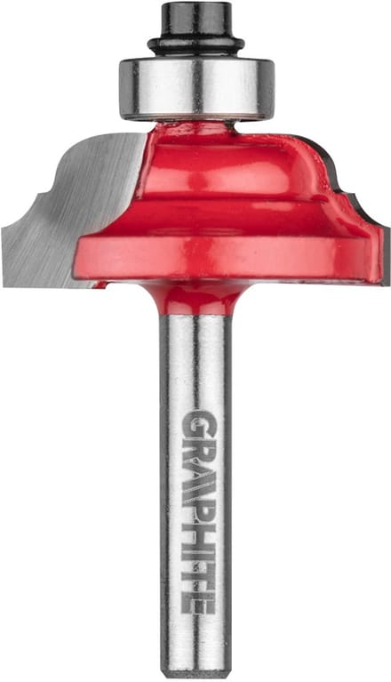 GRAPHITE Frees - Decoratief - 31.7 x 12.7 mm - Tungsten Carbide - Met Lager