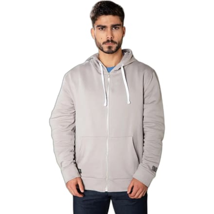 Snap Climbing Sweatshirt Met Rits Grijs XS
