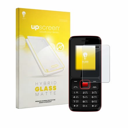 upscreen - Screenprotector voor Karbonn K19 Rock - Folie Beschermfolie Beschermglas matte
