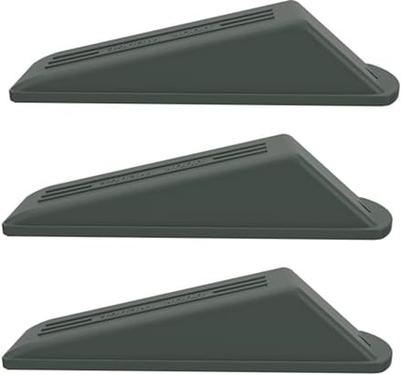 Antislip Rubber Deurwigstoppers - Set van 3 - Duurzaam en Sterke Grip