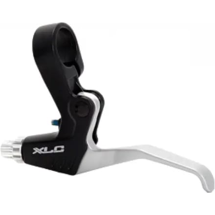 XLC Remgreep BL-V01 – Voor V-brake – Duimschakelaar – Aluminium – Zwart/Zilver - Links