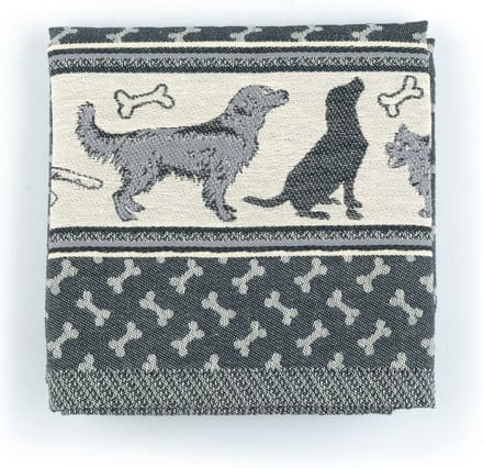 Bunzlau Castle | Keukendoek Hond Zwart