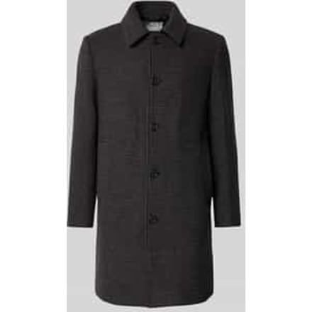 Regular fit lange jas van wolmix, model 'ARCHIVE'