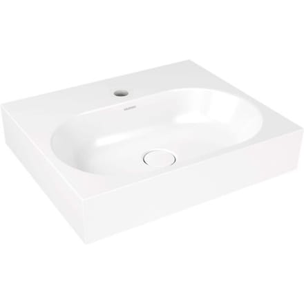 Kaldewei CENTRO countertop washbasin 3057 with 1 tap hole, 60 cm 903006013001