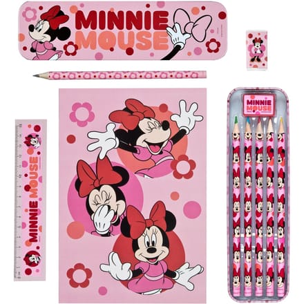 Minnie Mouse schrijfwarenset
