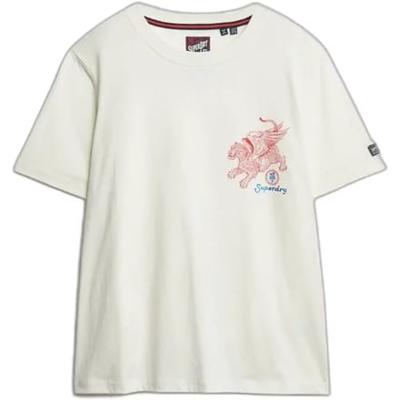 Casual T-shirt voor dames Superdry Tokyo Narrative