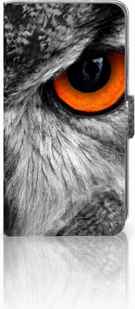Apple iPhone Xr Telefoonhoesje met Pasjes Uil