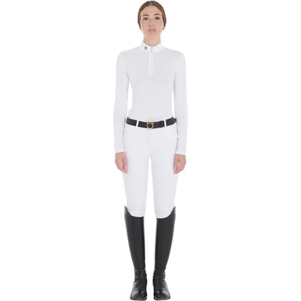 Damespolo met lange mouwen Equestro
