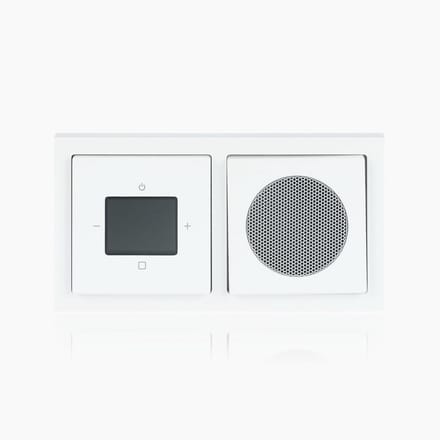 Inbouwradio - Muziekspeler - Muziek luisteren - Bluetooth DAB+ - 220 Volt - Wit