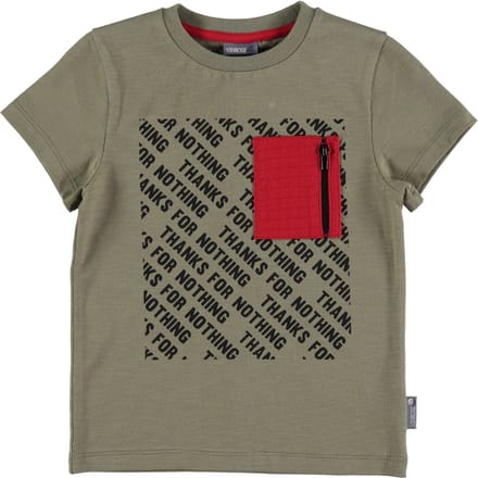 Jongens t-shirt - Army groen