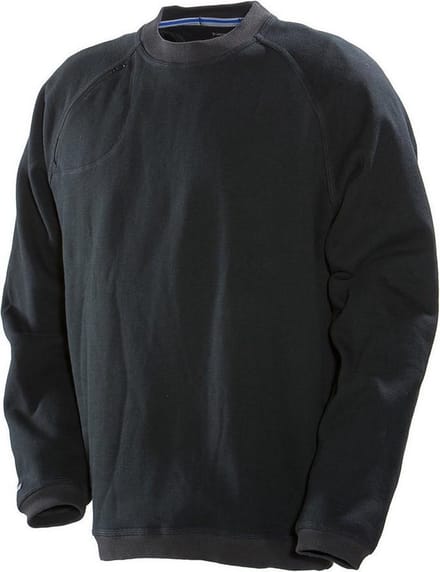 Jobman 5122 Roundneck Sweatshirt 65512293 - Zwart - S