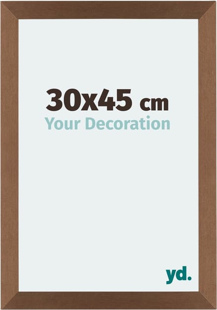Your Decoration - Fotolijst 30x45 cm - MDF - Koper Decor - Mura