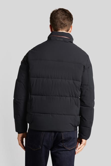 Bugatti Herren Jas met breed gewatteerd patroon