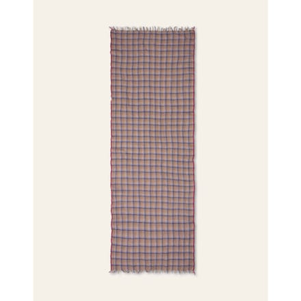 Oilily Aboiled Check Sjaal- maatOne size Wheat