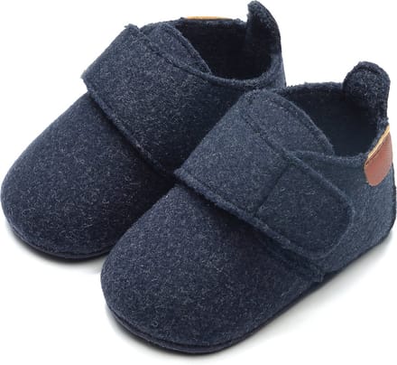 Babyschoentjes - Klittenbandsluiting - Maat 18-19 - 11cm - Blauw