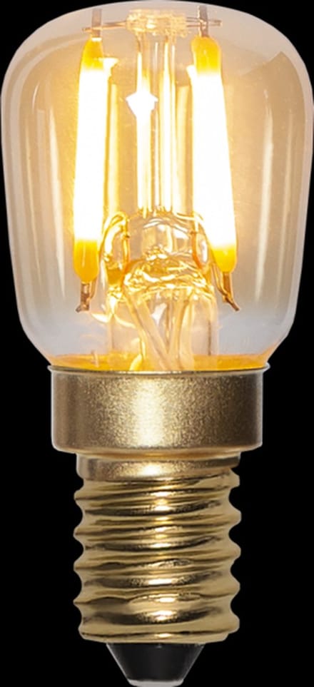 Mini Lampje - E14 - 0.5W - Super Warm Wit <2200K - Filament - Amber