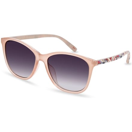 Ted Baker TB1646 Delfi 203 transparant roze grijs gradiÃ«nt zonnebril