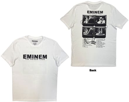 Eminem - The Eminem Show Heren Tshirt - XL - Wit