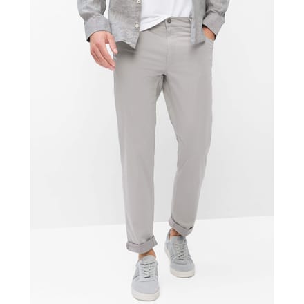 Brax Heren Jeans  Style COOPER PLATIN, lichtgrijs, maat 38/32