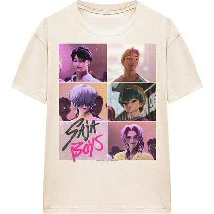 K-Pop Demon Hunters Dames Saja Boys Ruit T-Shirt (Natuurlijk)