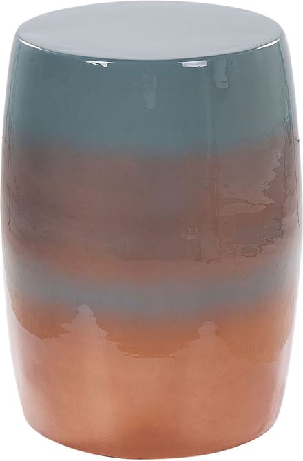 FRAGUITA - Bijzettafel - Goudbruin/Blauw - IJzer