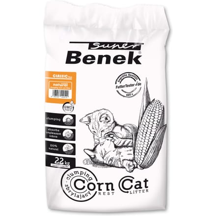 Super Benek Classic - Kattenbakvulling - 35L - Natuurlijk - Bezzapachowy