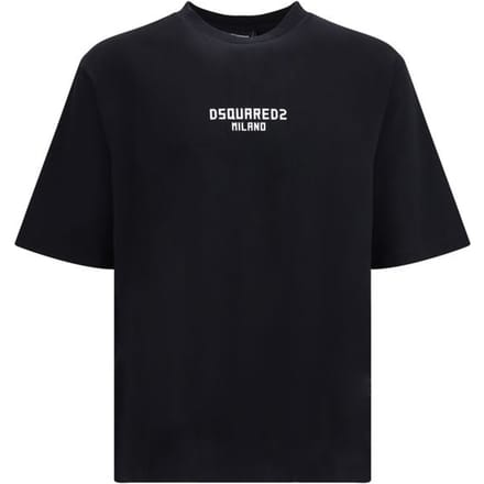 Dsquared² Zwarte Katoenen T-Shirt