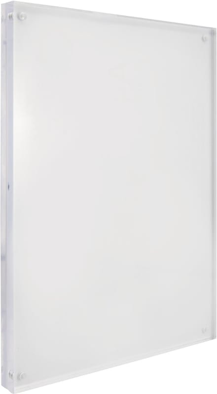 Securit tafelstandaard acryl magnetisch, A5, transparant