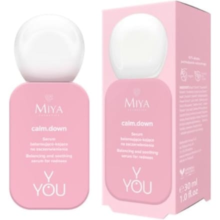 MIYA Cosmetics Calm.down Balancing &amp; Soothing Anti‑redness Serum 30 ml