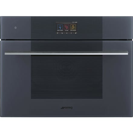SMEG Speedwave Galileo Oven Oven , Linea, 45 cm, Combi-magnetron, Neptune Grey, Vapor Clean
