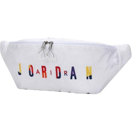 Jordan Polyester Crossbodytas, Heuptas Regular Unisex Wit ONESIZE