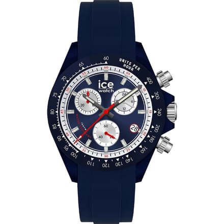 Ice Watch BEWATCH - Blue white 025630 Horloge - Siliconen - Blauw - Ø 41 mm