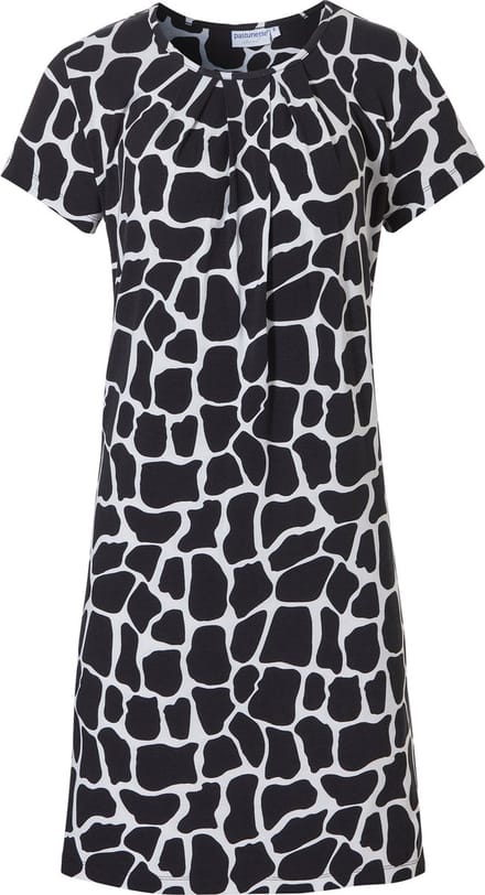 PastunetteBeach Dames Jurk zwart wit - Maat 40