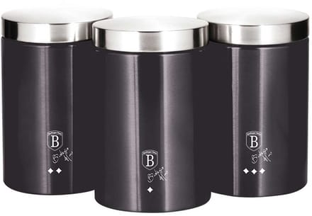 Berlinger Haus Carbon Pro - Keukenset - Grafiet - 1,4L - Staal