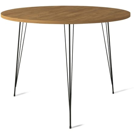 Asir Tafel - Kaukasische Eik - 90 x 75 x 90 cm