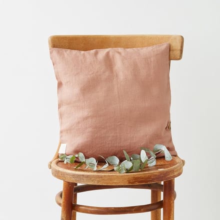 Linen Tales - Gewassen Linnen Kussenhoes 40x60 cm - Cafe Creme