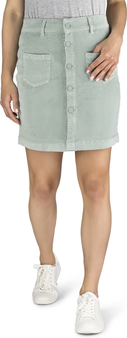 DENIMFY Dames Rok DFAlina regular fit Groen S Volwassenen