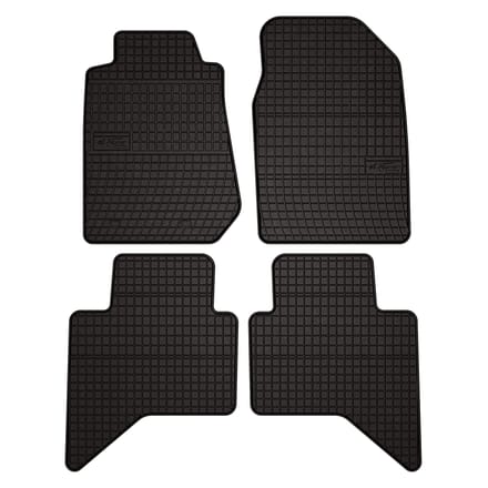 Wielganizator SolidPRO - Auto Rubbermatten - Zwart - Isuzu D-MAX II (2011-2019)