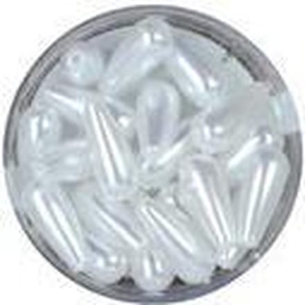 0803-14314 Parels facet geslepen wit 14 mm