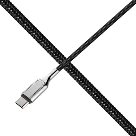 Cygnett Armoured Braided USB-C to USB Kabel 2m - Zwart