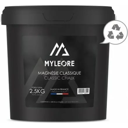 Klassieke magnesia Fit & Rack Myleore 2,5 kg