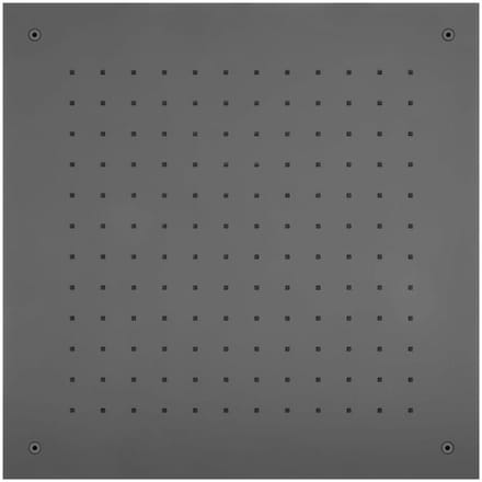 Herzbach DEEP GREY rain shower square 50 cm 23.650000.2.06