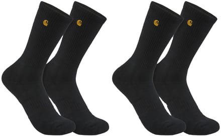 Carhartt Sokken Midweight Crew Sock, set van 2 SC2252-M