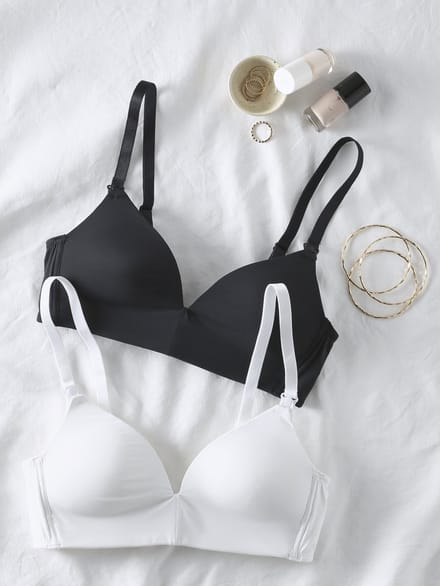 Envie de fraise Set - 2 beha - zwangerschaps - borstvoedings - microvezel - kant