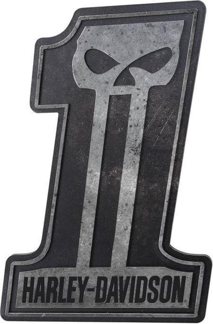 Harley-Davidson #1 Skull Bar Bord