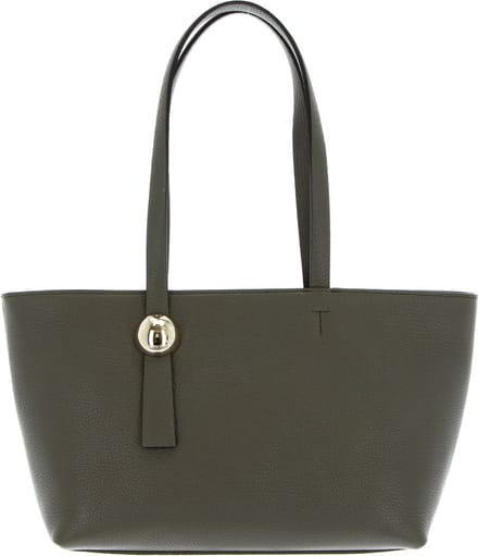 FURLA Leren Schoudertas Sfera Tote Bag Sage Olijfgroen