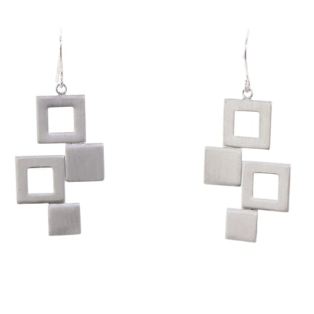 Behave – Dames oorbellen – Geometrisch design – Minimalistische stijl