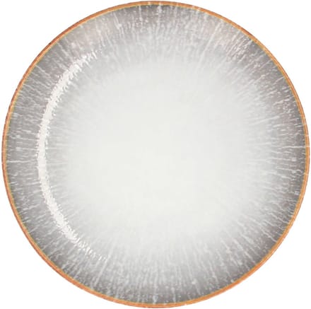 Lubiana REACTIEF Porseleinen Dessertbord 20,5 cm - Uniek Reactief Glazuur